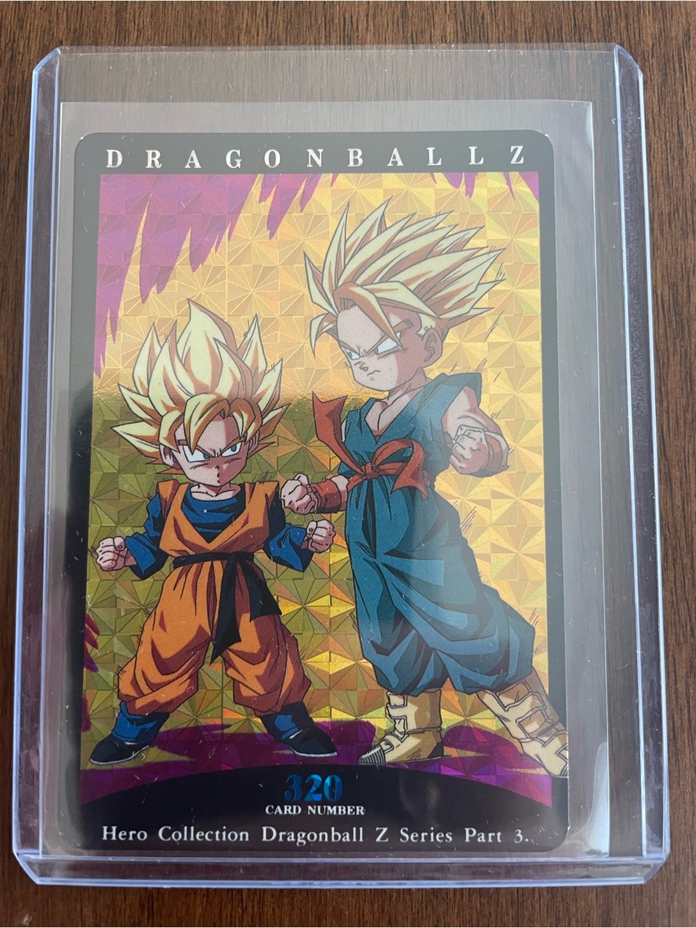 1995 Dragon Ball Z Holographic Trading Cards - 4 Card Lot - Picture 2 of 5